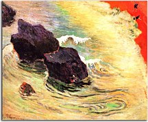 Obraz Paul Gauguin The wave zs17254