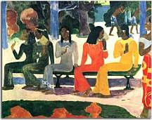 Obraz Paul Gauguin We Shall Not Go to Market Today zs17275