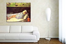 Obraz Paul Gauguin Young Girl Dreaming zs17289