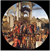 Botticelli obraz na stenu - The Adoration of the King zs17306