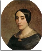 William-Adolphe Bouguereau Obraz - A Portrait of Amelina Dufaud zs17316