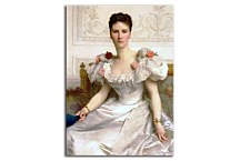 Portrait of Madame la Comtesse de Cambaceres zs17424 - obraz