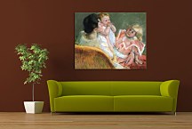 Mother and Children - Mary Cassatt Obraz  zs17624
