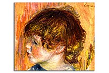 Obraz reprodukcia Renoir - Head of a Young Girl Obraz zs17635
