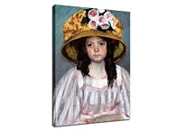 Girl In Large Hat Mary Cassatt Obraz zs17636