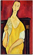 Reprodukcie Amedeo Modigliani - Woman with a Fan zs17652