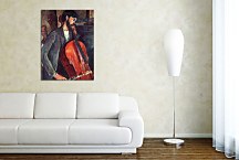The Cellist Obraz Modigliani zs17666