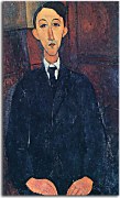 Portrait of the painter Manuel Humbert Obraz Modigliani zs17671