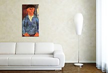 Portrait of Moise Kisling Obraz Modigliani zs17692