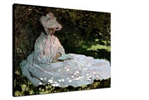 Claude Monet - A Woman Reading obraz zs17700