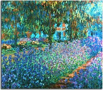Irises in Monet's Garden 03 Reprodukcia Claude Monet zs17727