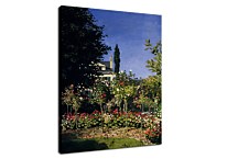 Reprodukcia Claude Monet - Garden in Bloom at Sainte-Addresse zs17729
