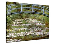 The Japanese Bridge, The Water-Lily Pond Obraz Claude Monet - zs17752