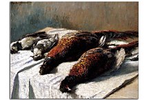 Pheasants And Plovers Obraz Claude Monet - zs17773