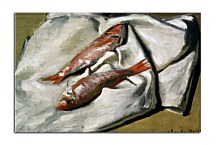 Obraz Monet - Red Mullets zs17788