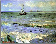 Obrazy Van Gogh - Seascape, Night Effect - zs17799