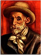 Reprodukcia Obraz - Self Portrait in his Atelier Renoir- zs17803