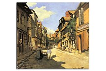 Reprodukcia Monet - Street of the Bavolle Honfleur zs17815