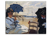 Reprodukcia Monet - The Beach at Trouville zs17818