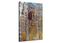 Rouen Cathedral, West Facade, Sunlight Reprodukcia Monet - zs17821