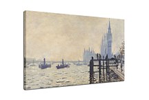 Reprodukcia Monet - The Thames below Westminster zs17835