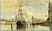 Reprodukcia Monet - The Seine at Rouen zs17842