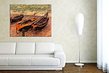 Reprodukcia Monet - Three Fishing Boats zs17849