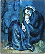 Picasso Obraz - Mother and child zs17882