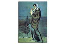 Picasso Obraz - Mother and child on the beach zs17883