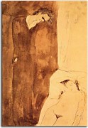 Picasso - Sleeping nude  Reprodukcia zs17939