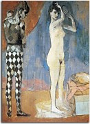 Obraz Picasso - Harlequin's family zs17946