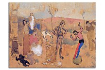 Pablo Picasso - Obraz Family of jugglers zs17964
