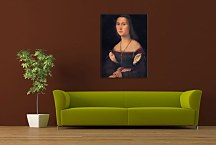Rafael Santi obraz - Portrait of a Woman zs17975
