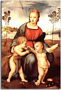 Rafael Santi obraz Madonna of the Goldfinch zs18004