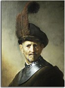 Obraz Rembrandt - An Old Man in Military Costume zs18023