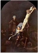 Reprodukcia Rembrandt - The Elevation Of The Cross zs18027