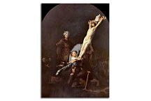 Reprodukcia Rembrandt - The Elevation Of The Cross zs18027