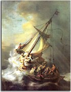 Reprodukcia Rembrandt - Christ in the Storm zs18037