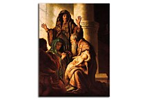 Presentation in the Temple - Reprodukcia Rembrandt - zs18041