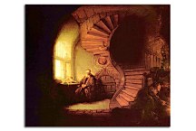Philosopher in Meditation - Reprodukcia Rembrandt - zs18044
