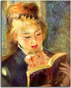 Reprodukcie Renoir - The Reader zs18053
