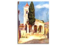 A Church at Cagnes Obraz zs18060