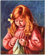 The artist's son jean Reprodukcia Renoir zs18086