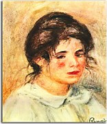 Portrait of Gabrielle Reprodukcia Renoir zs18115
