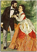 Portrait of the couple Sisley Reprodukcia Renoir zs18127