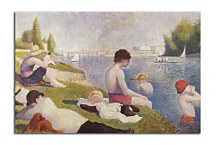 Georges Seurat Obraz - Final Study for Bathing at Asnieres zs18151