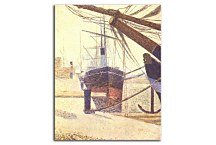 Reprodukcia Georges Seurat - Harbor in Honfleur zs18168