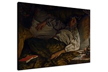 Obraz James Tissot A Reclining Lady zs18188