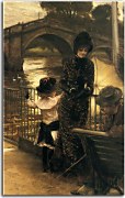 Reprodukcia James Tissot - By the Thames at Richmond zs18203