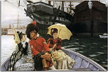 Portsmouth Dockyard James Tissot obraz - zs18220